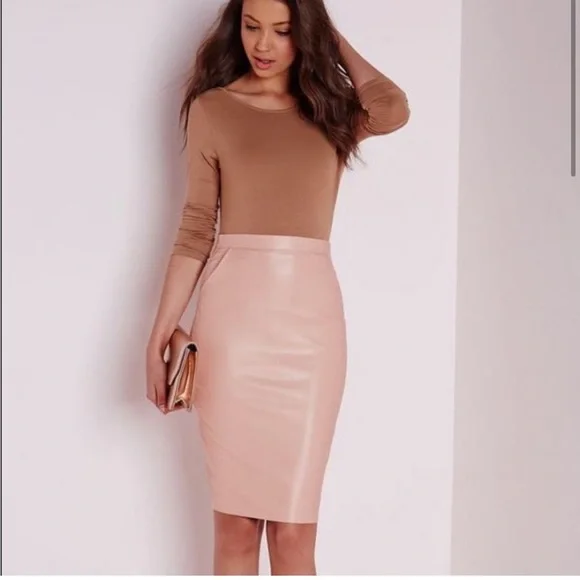 chinese dress ladies Nureh NE-54 Exclusive Leather Peach Collection – Sara Clothes